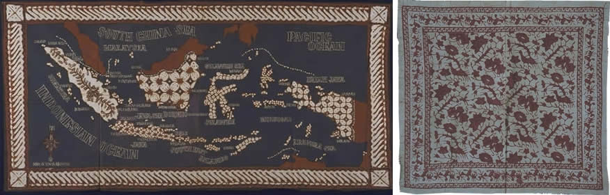 Batiks uit de collectie van het Tropenmuseum